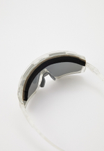 Спортивные очки с диоптриями HILX Samurai / Matt Crystal / Gold Polarized Lens + Clear Lens