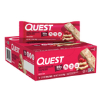 Quest Nutrition, Белковый батончик Quest, белый шоколад с малиной, 12 батончиков, 2,12 унц. (60 г) каждый
