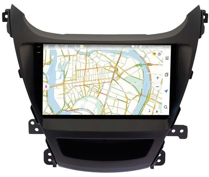 Магнитола для Hyundai Elantra 2014-2015 (рестайлинг) - Vaycar VA23-0359-2K на Android 13, Быстрая, 2K QLED, CarPlay,4G SIM-слот