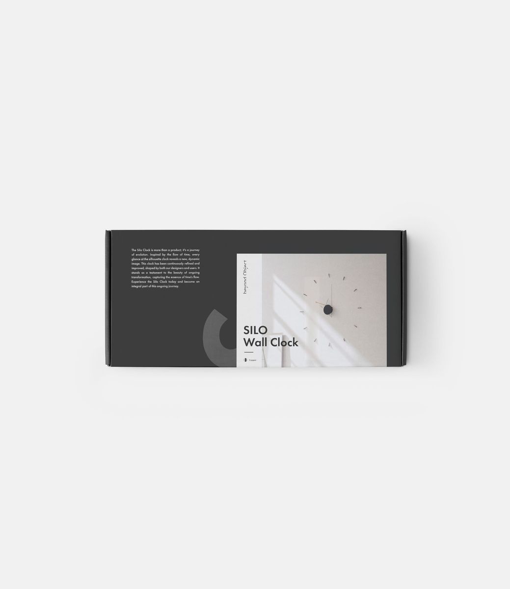 Beyond Object Silo Copper — настенные часы