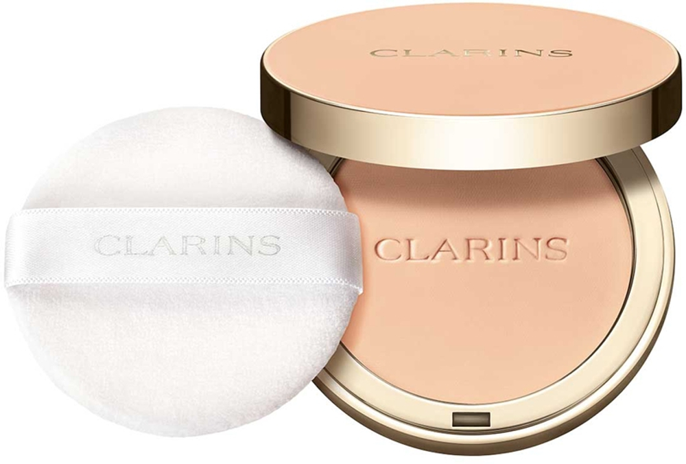 Clarins Ever Matte Compact Powder - Пудра в компакте с матовым покрытием оттенок 02, 10 g