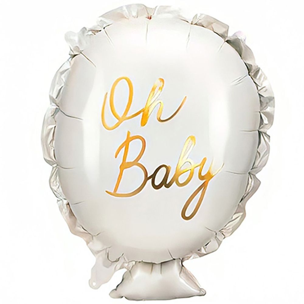 Фигура BABY Шарик белый 25" ВЗ