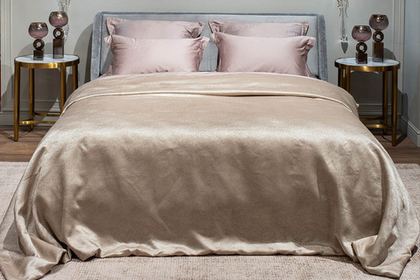 Покрывало 260x260 Garda Decor Fiji бежевое 121GD-F260POKR ED