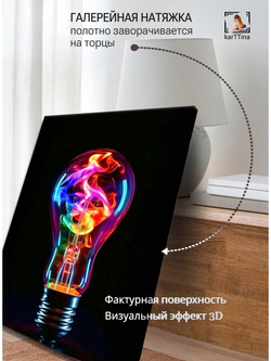 Картина Игра света для интерьера 30х40см 1шт.