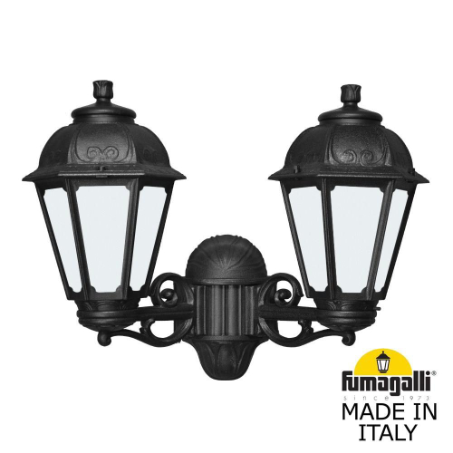 Уличный настенный светильник Fumagalli SABA K22.141.000.AYF1R