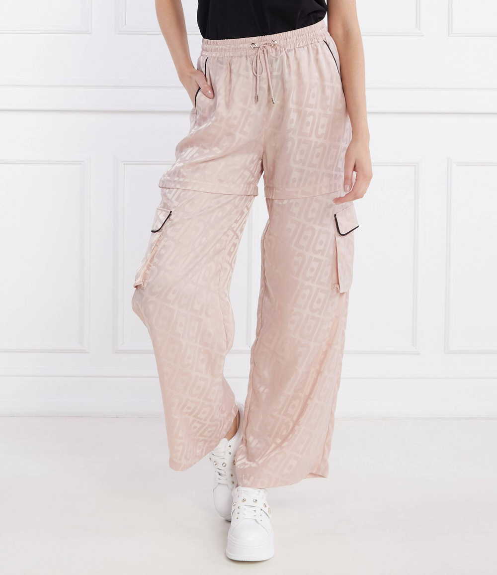 Спортивные штаны 2в1 Liu Jo Sport - пудро-розовый(TA4078 TS788)