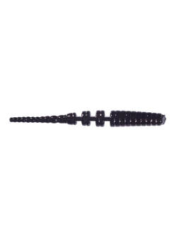 Приманка ZUB-CRAZY LEECH 50мм(2")-10шт, (цвет 701) черный