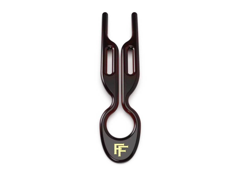NO 1 HAIRPIN | BROWN - 3X HAIRPINS/BOX / Шпильки No1 Hairpin Коричневого цвета (набор из 3 шпилек)