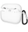 Чехол для Airpods Pro Gurdini прорезиненный soft touch c карабином Прозрачно-Матовый