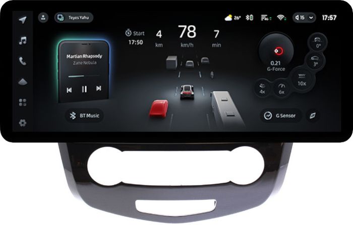Магнитола для Nissan Qashqai J11 2014-2022 (кондиционер) - Teyes CC4PRO монитор 12.3" 2K QLED + рамка 10, Android 13, Быстрейшая, Snapdragon 778G, ИИ, CarPlay, DSP, 4G SIM-слот