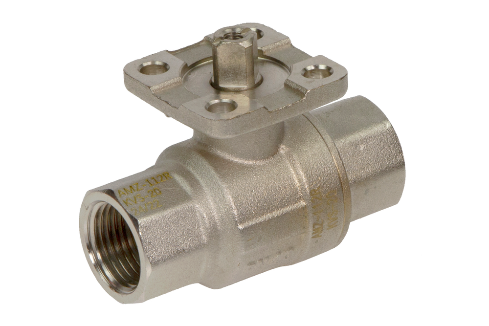 Шаровой кран AMZ-112R (1/2"-1 1/2"), под электропривод, Ридан