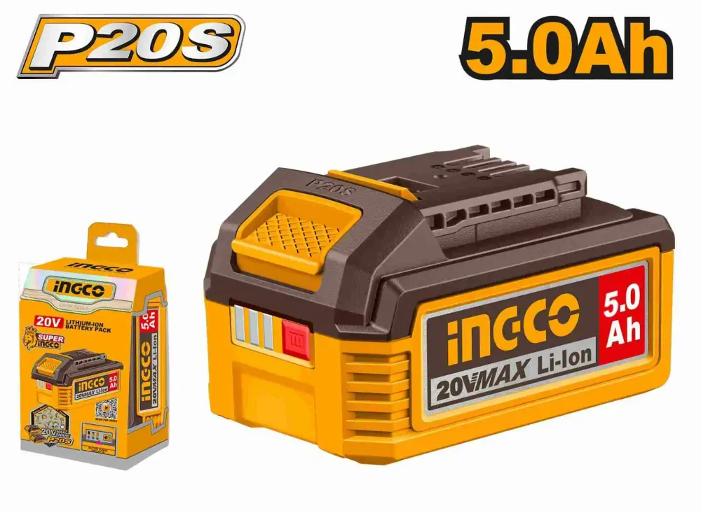 Аккумуляторная батарея 20В/5.0Ач. INGCO FBLI20031