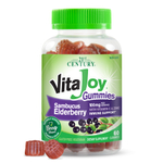 21st Century, VitaJoy® Sambucus, жевательные мармеладки с витамином C и цинком, со вкусом ягод, 60 жевательных таблеток