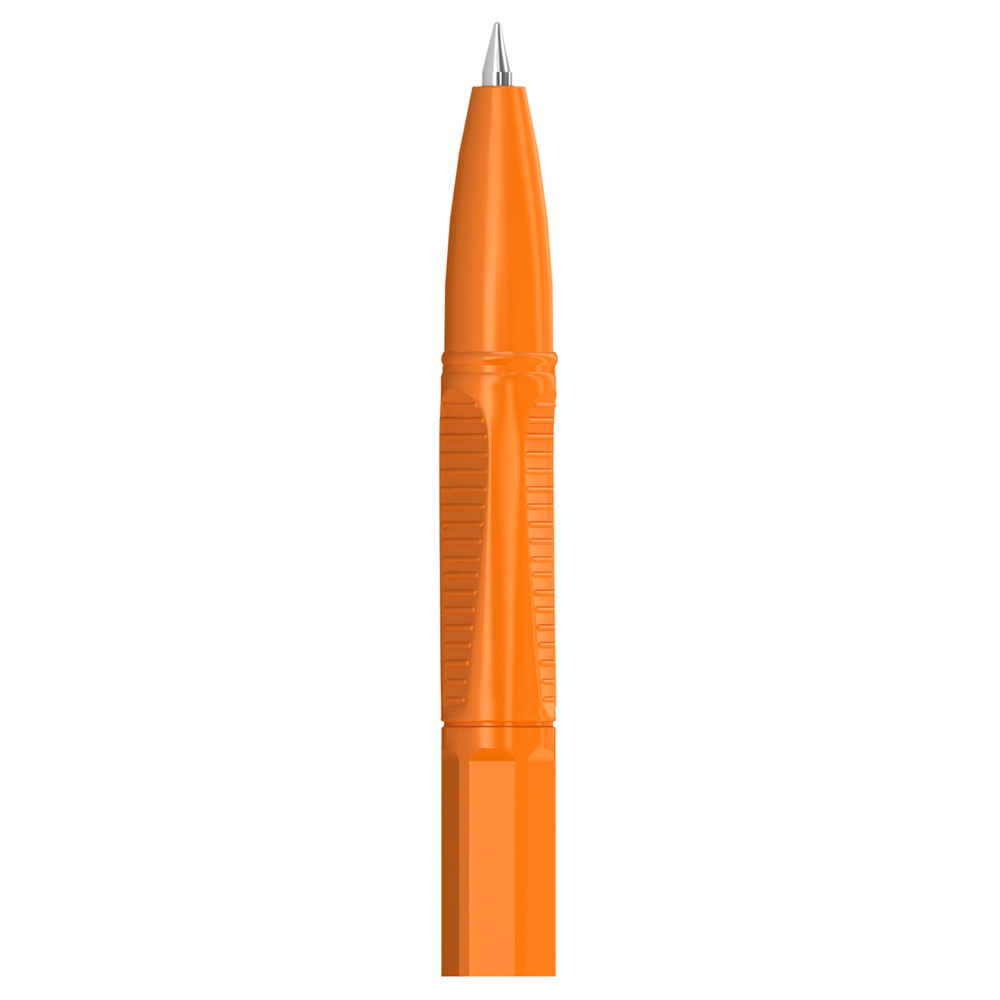 Ручка шариковая Berlingo "Tribase Orange" зеленая, 0,7мм