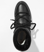 Высокие кожаные кеды INUIKII 75202-087 Sneaker Full Leather Black на меху