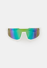 Спортивные очки с диоптриями HILX Big Head / Matt White Green / Green Lens