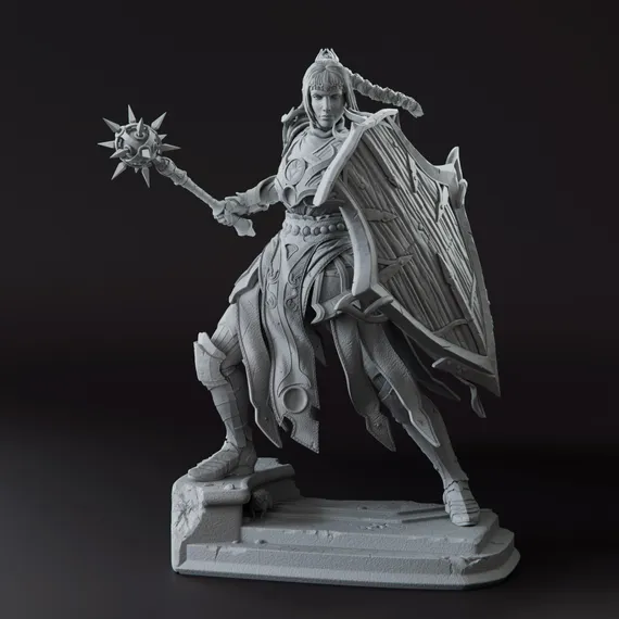Shadowheart Battle Stance - Baldur's Gate 3