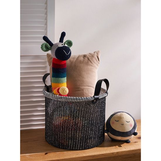 Корзина для хранения sustainable collection, D32х28 см, черная