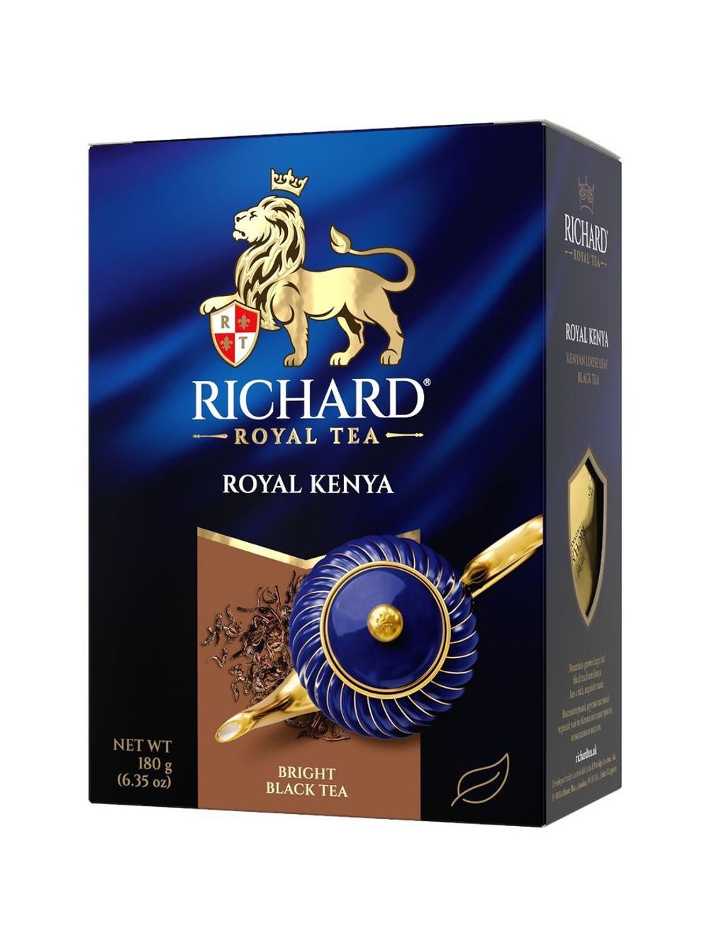 Чай Richard Royal Kenya черный листовой крупный 180 г