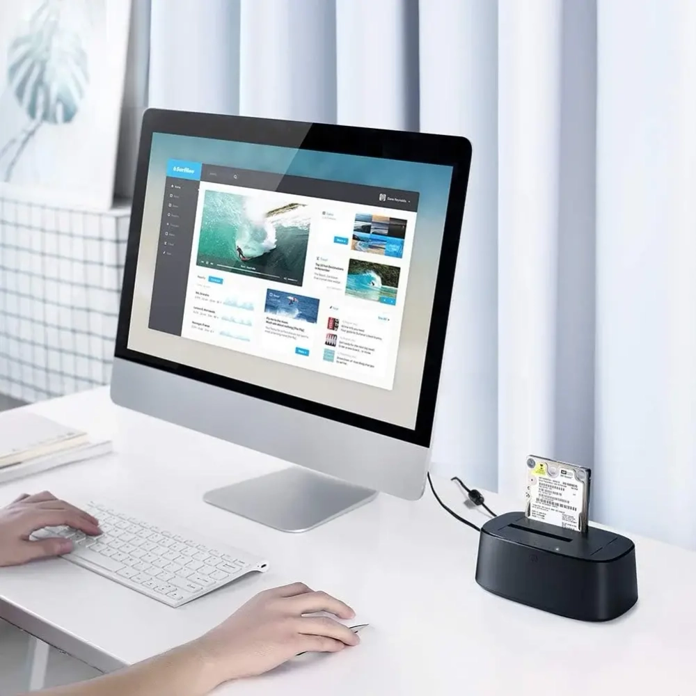 Док-станция USB 3.0 для HDD 3.5''/2.5'' SATA , до 12Tb UGREEN 50857