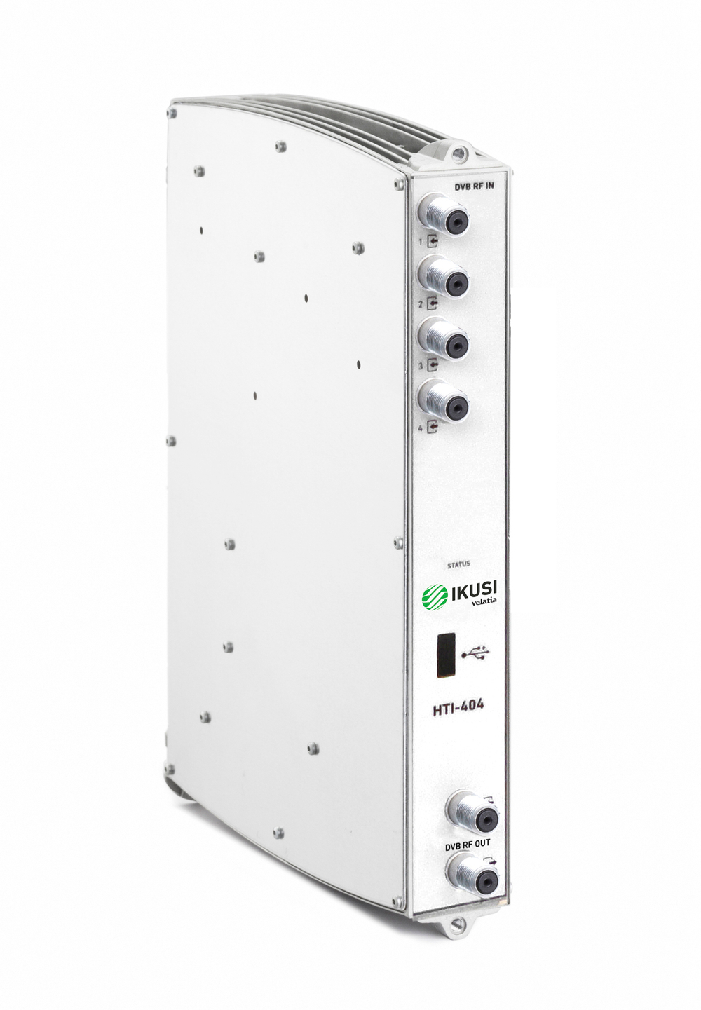 Трансмодулятор HTI-404 IKUSI 4x DVB-S2/T2/C to DVB-T/C