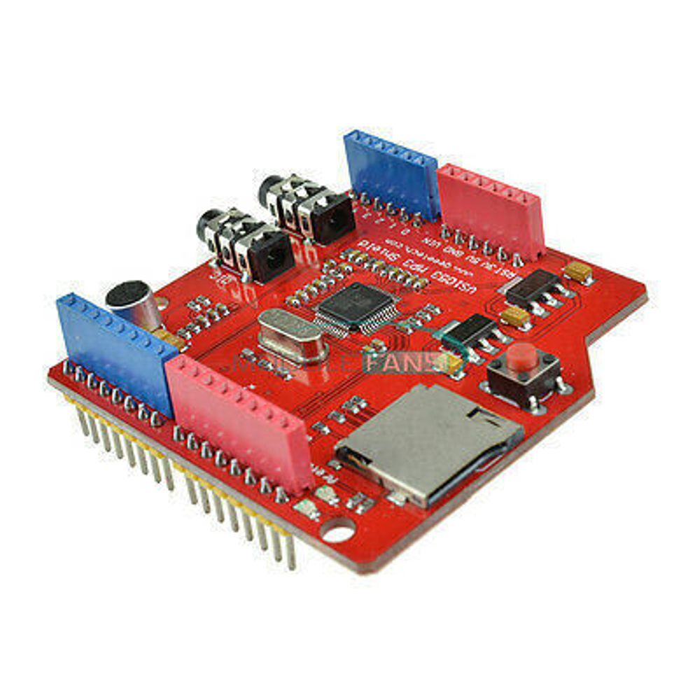 VS1053VS1053 mp3-плеер шилд запись декодирование с TF слотом, для карт Arduino UNO R3 One 5.0  mp3-плеер шилд запись декодирование с TF слотом, для карт Arduino UNO R3 One 5.0