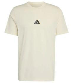 Мужская теннисная футболка Adidas US Graphic - cream white