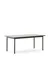 Уличный стол Maurina из оцинкованной стали зелёного цвета с зелёной керамическо плиткой 223 x 101 см