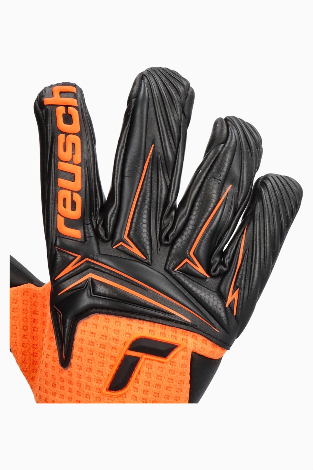 Вратарские перчатки Reusch Attrakt Gold X Outlast ® - черный