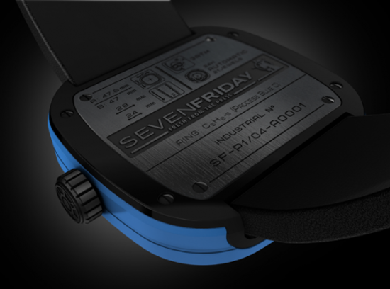 Наручные часы SEVENFRIDAY P1-04 Blue