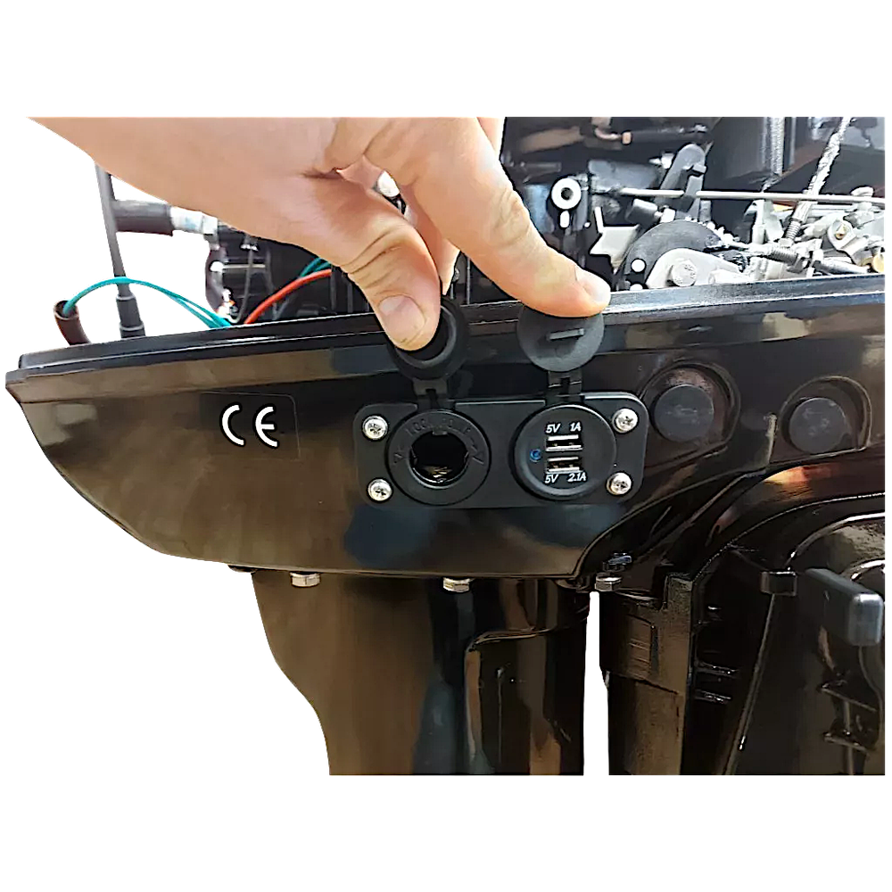 Лодочный мотор Parsun T9.9BMS-USB Черный