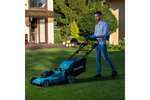 Газонокосилка аккумуляторная Makita LXT 2x18 В, 860 Вт, дека 48 см, 62 л, 4в1 XPT (2xBL1850B DC18SH) DLM480CT2