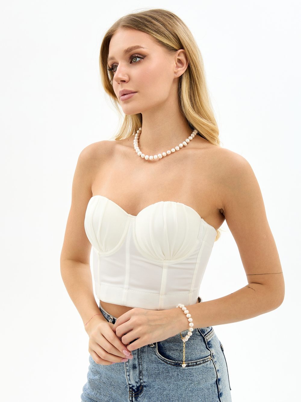 91002258 Колье Selena Pearls