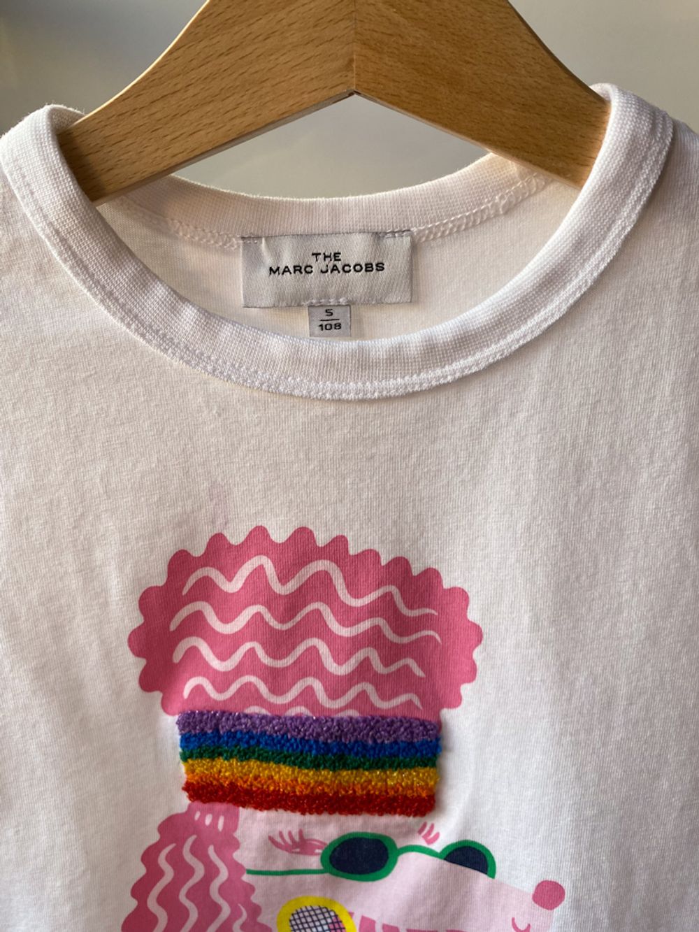 Хлопковая футболка Marc Jacobs, 110