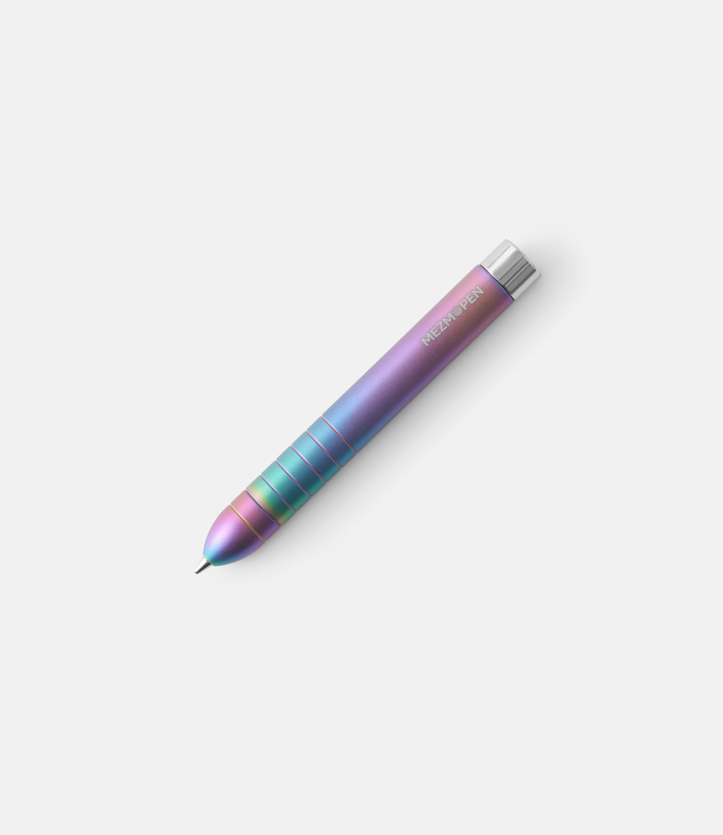 Mezmoglobe Mezmopen Titanium Rainbow — магнитная ручка-трансформер из титана