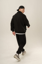 Толстовка KUL'TURA "HALF ZIP" Черный