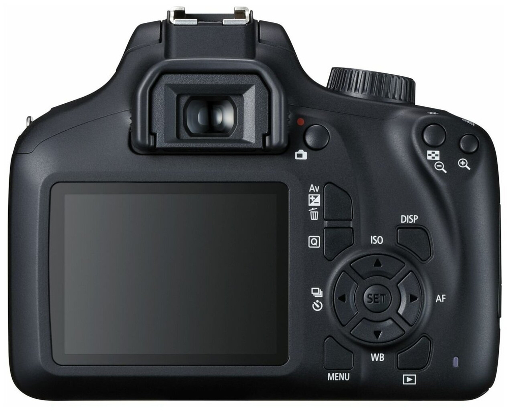 Canon EOS 4000D Kit 18-55mm f/3.5-5.6 DC III, черный