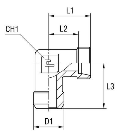 Соединение W90 DL15 (корпус)