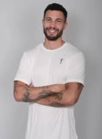 Мужская футболка RS Performance Tee Court White/Court Green (211M000608/011)