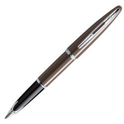 Waterman Carene Frosty Brown Lacquer ST перо золото 18Ct F (S0839700)
