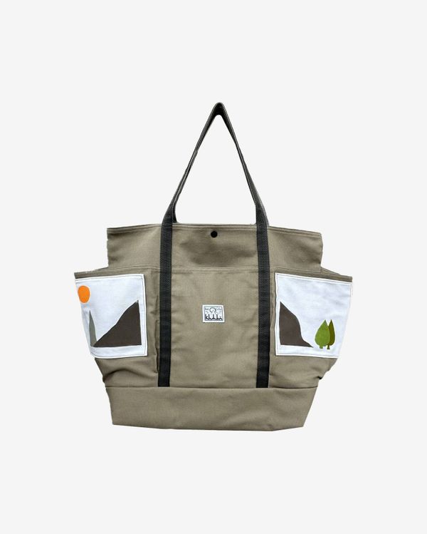 Сумка Carrier Bag Mountains XXL серая - фото 1