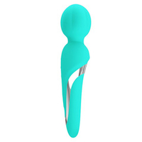Бирюзовый жезловый вибратор 21,6см Pretty Love Walter BI-014622-4