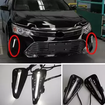 Дневные ходовые огни Тойота Камри V55 2015-2016 V9 type