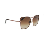 Солнцезащитные очки MaxMara 0052-H 38F бабочка коричневые