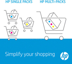 Картридж струйный пурпурный 1 шт HP 764 C1Q14A