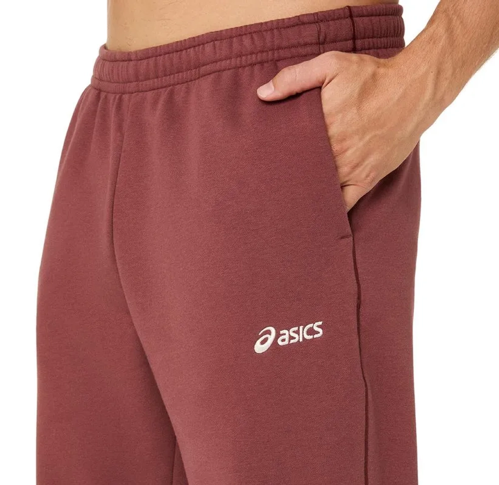 Теннисные брюки Asics Logo Fleece - rusted rock