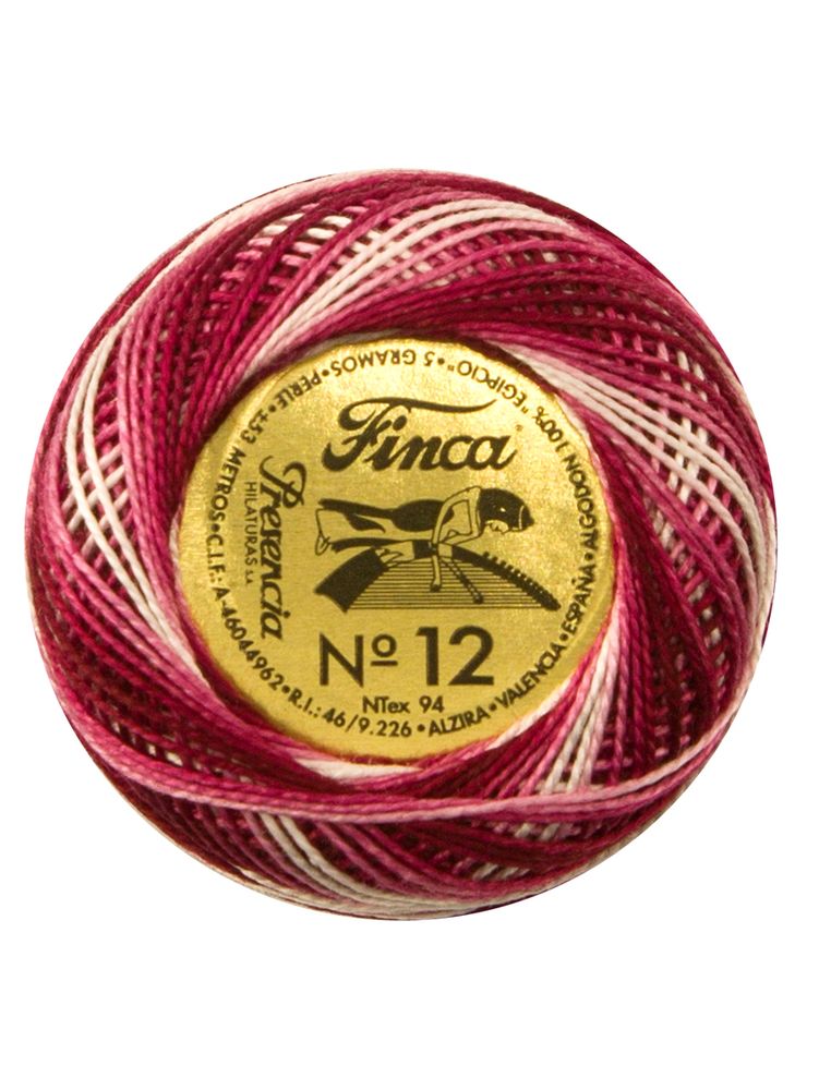Мулине Finca №12 Perle (Жемчужное), цв. мультиколор 9435 / 1 мот. х 53 метра