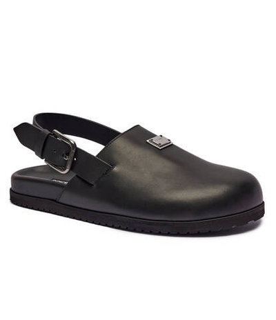 Кожаные мюли Dolce & Gabbana - черный(A80402 AQ765)