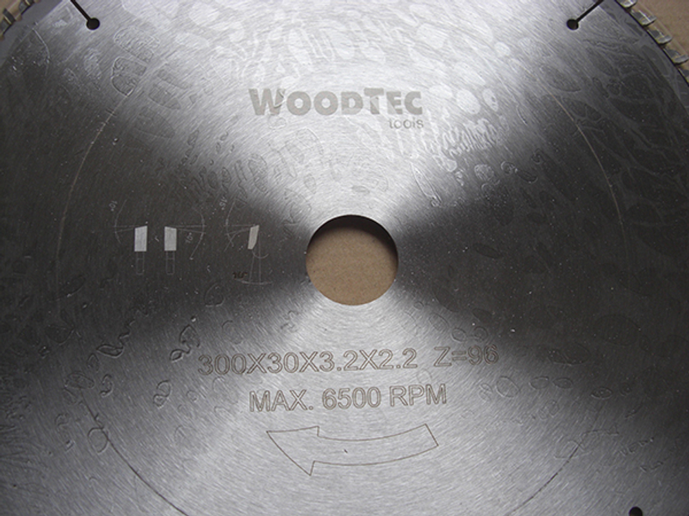 Пила дисковая Ø300 х 30 х 3,2/2,2 Z96 WZ WoodTec