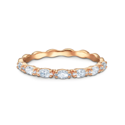 VITTORE:RING MARQUISE CZWH/ROS 58 5366576